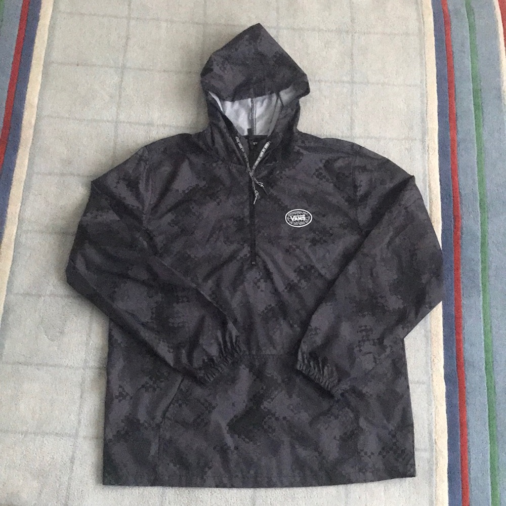 Vans Gray Camo Windbreaker